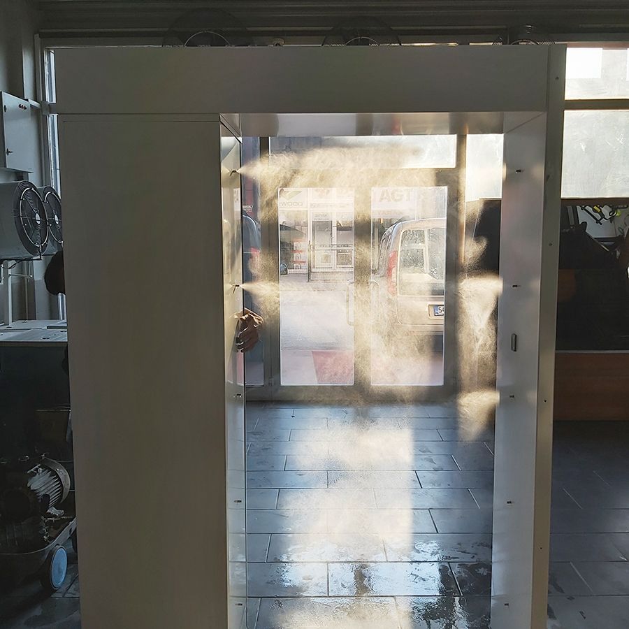 İnsan Dezenfeksiyon Tüneli