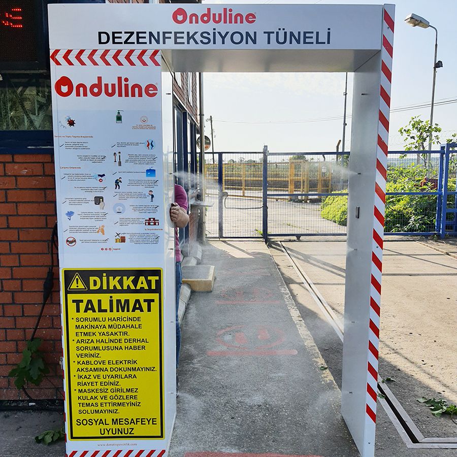 İnsan Dezenfeksiyon Tüneli