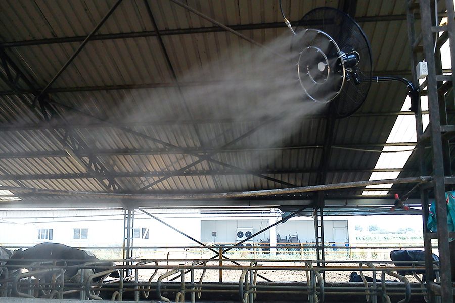 Hayvan Çiftliği Fanlı Serinletme Sistemi