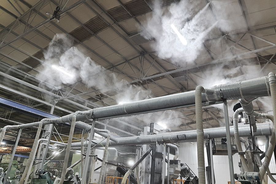 Cam Geri Dönüşüm Toz Bastırma