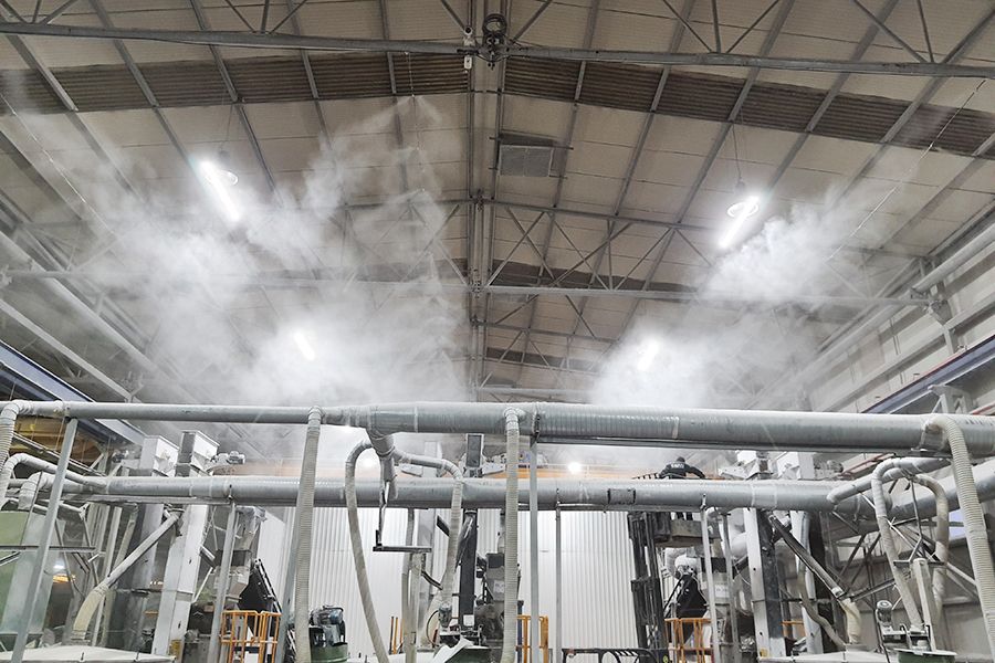 Cam Geri Dönüşüm Toz Bastırma