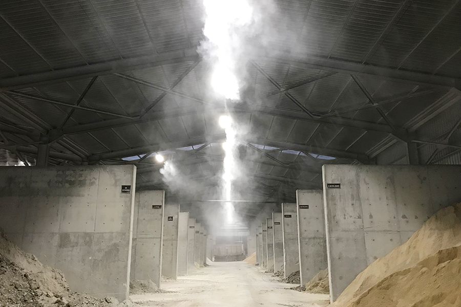 Depo Sahası Toz Bastırma