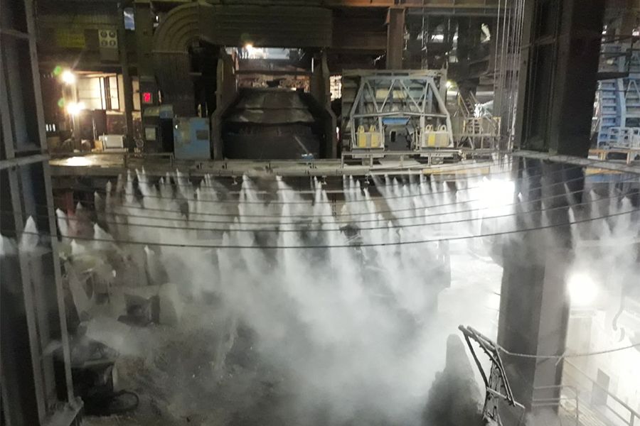 Döküm Alanı Toz Bastırma