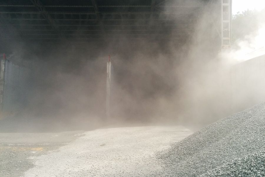 Beton Tesisi Toz Bastırma