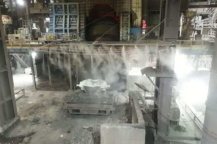 Döküm Alanı Toz Bastırma